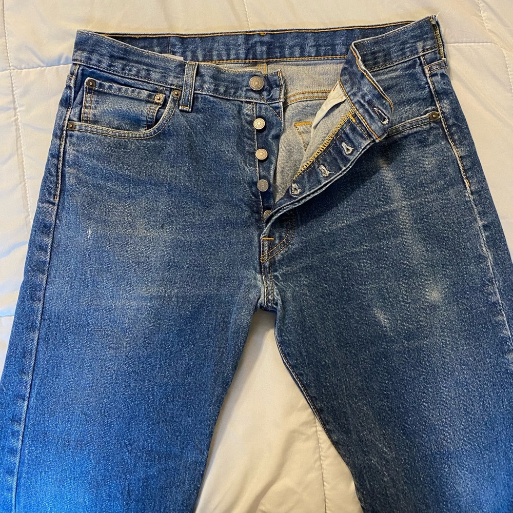 Levi's Men's Button Fly 34x34 Jeans